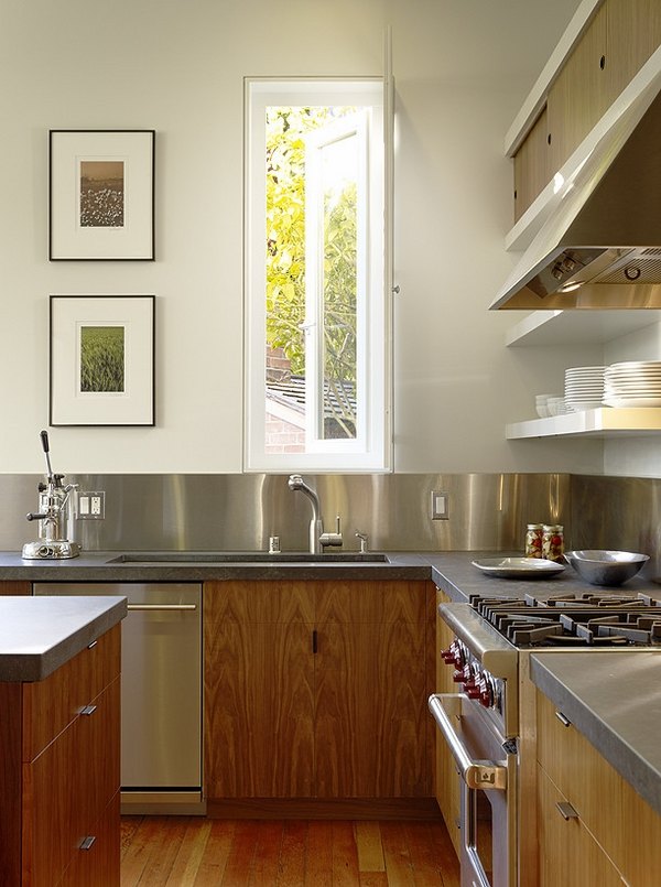 modern kitchen interior design wood cabinets