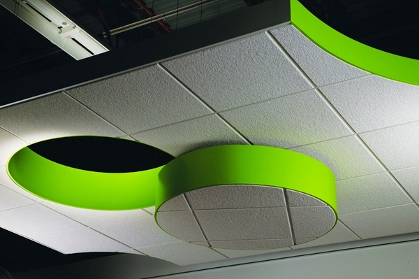 modern sound absorbing acoustic ceilings designs