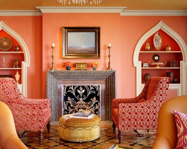  design fireplace armchairs ottoman