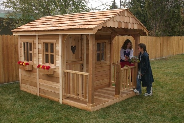 pallet design kids playhouse 