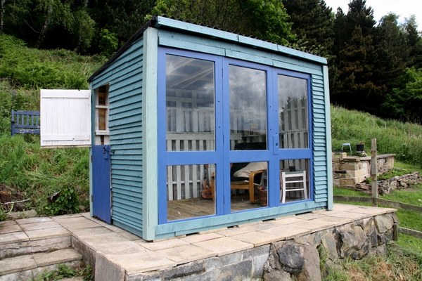 pallet shed garden retreat DIY ideas