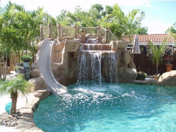  waterfalls design ideas backyard pool in ground