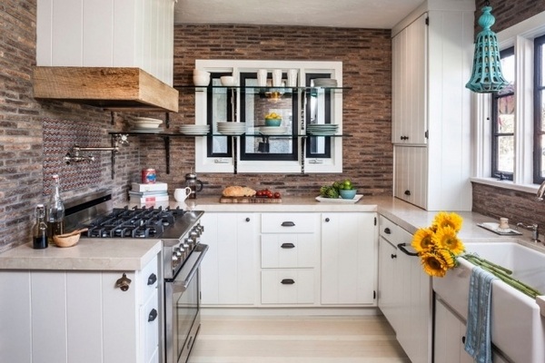 Brick Backsplash Ideas A Charming Rustic Touch In The Interior