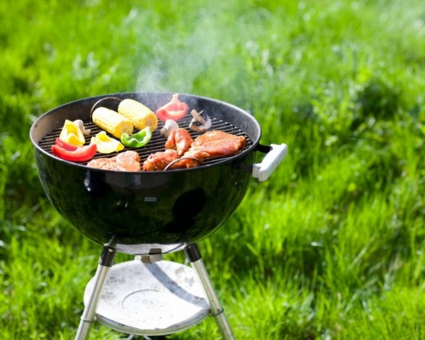 small backyard bbq portable grill ideas