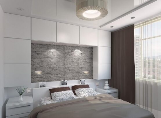 small-bedrooms-ideas-white-bedroom-gray-bricks-bedroom-decorating-ideas