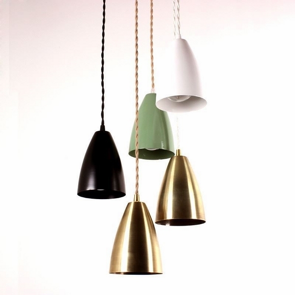 metal pendant lamps color finish