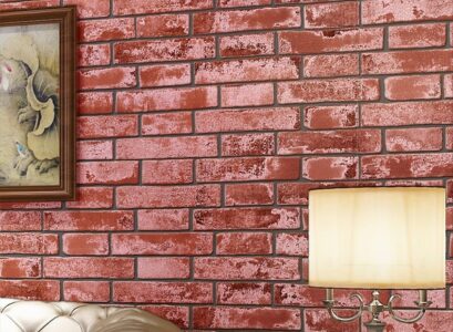 3D-wallpaper-brick-red-brick-faux-brick-accent-wall-living-room