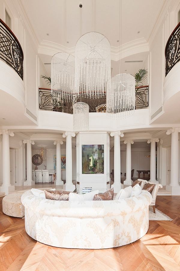 Awesome large chandeliers living room decor ideas white furniture