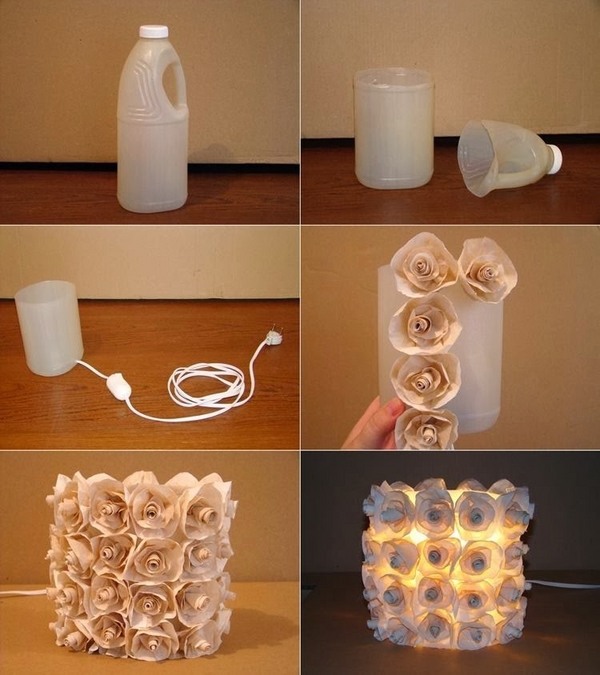 Creative upcycling ideas paper crafts plastic bottle 