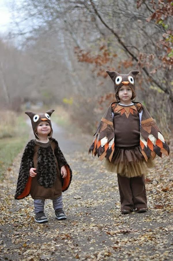 DIY costumes for kids owl Halloween costumes