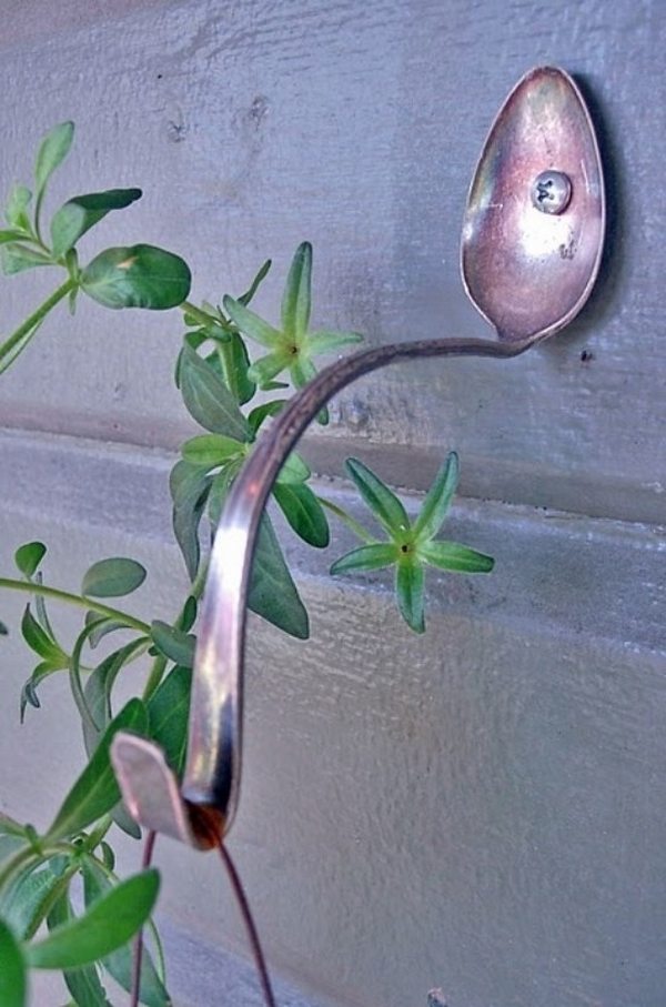 DIY-craft-ideas-wall-hook spoon easy home crafts