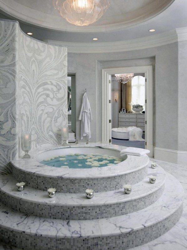 Fabulous round bathtub design ideas luxury master bathroom designs