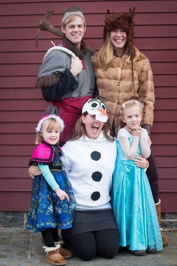 Halloween costumes 2015 Frozen theme costumes family costumes for halloween