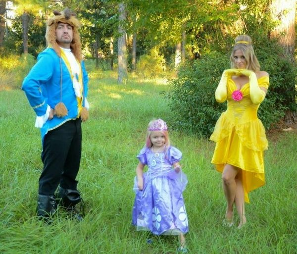 beauty and beast theme wigs costumes