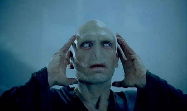 Halloween costumes mask ideas Voldemort mask