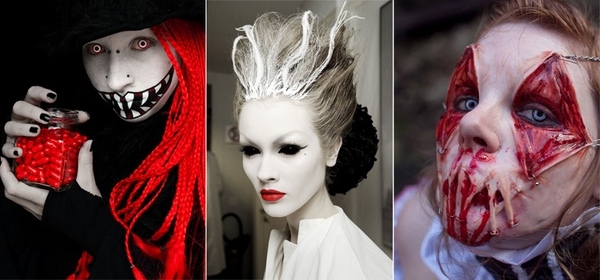 Halloween-makeup ideas for women-halloween-masks