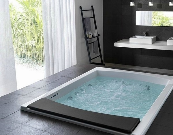 Large-hydro-massage-bathtubs-contemporary-bathroom-design-minimalist-vanity