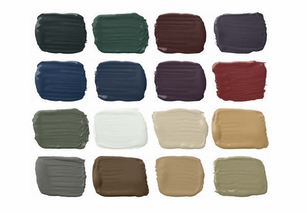  paint color palettes Thoroughbred