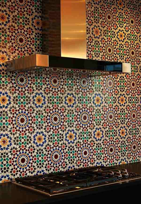 Stunning kitchen backslpash moroccan tile backsplash kitchen decoration