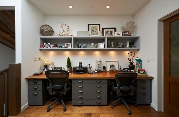 Under-shelf-lighting-home-office-lighting-ideas-recessed-lights