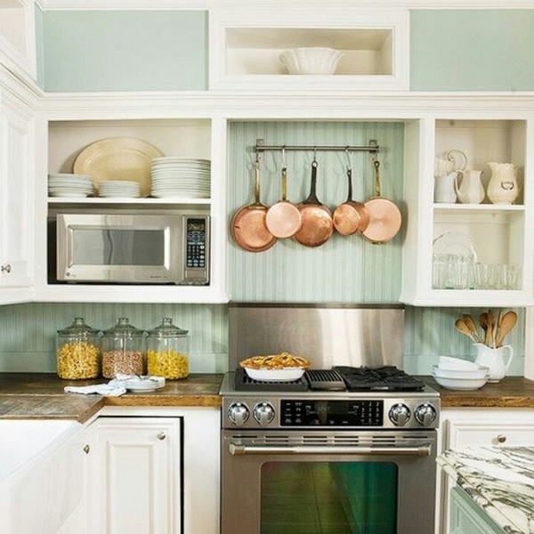 beadboard pros and cons kitchen backsplash ideas green color