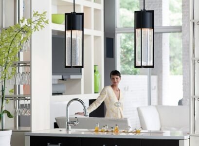 contemporary-lighting-fixtures-design-by-Hinkley-kitchen-island-lighting-pendants