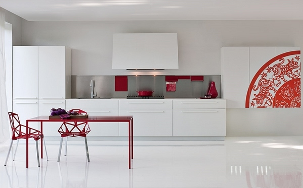 contemporary-style-modular-kitchen-design-white-kitchen-red-accents