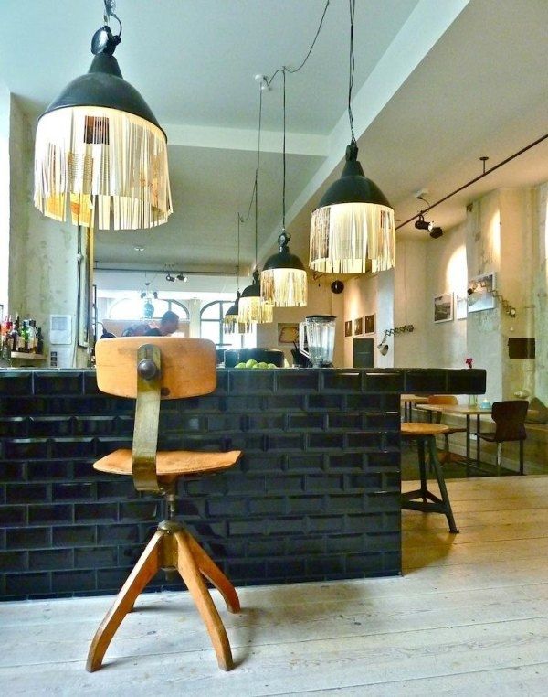 cool pendant lamps DIY ideas industrial style hanging lamps