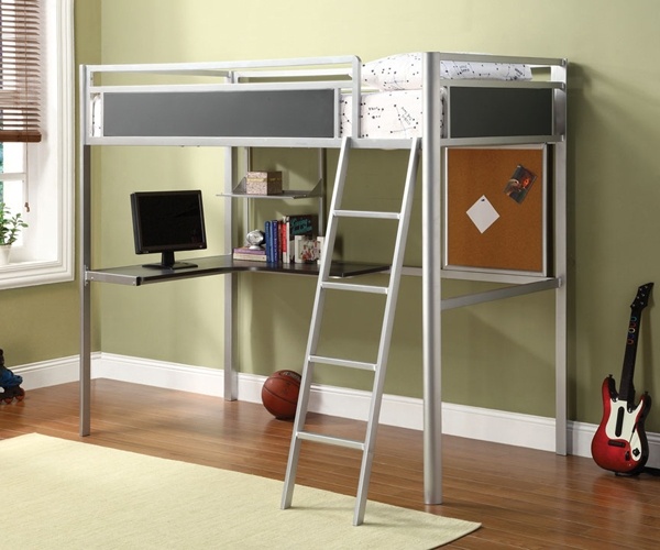cool space saving furniture teen rooms bunk bed with desk