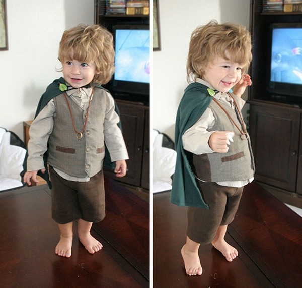 cool toddlers LOTR hobbit costume