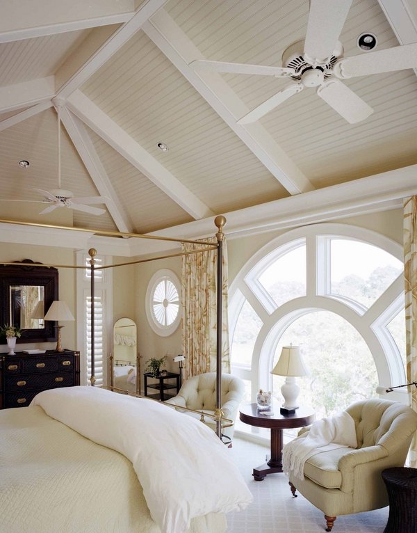 elegant bedroom design poster bed ceiling exposed beams
