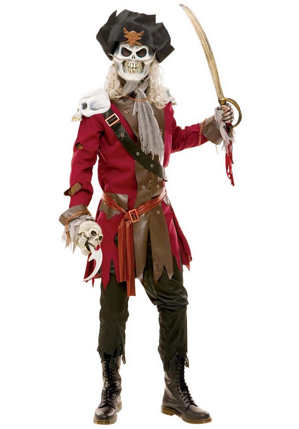 halloween-costume-ideas mask ideas pirate costume skeleton 