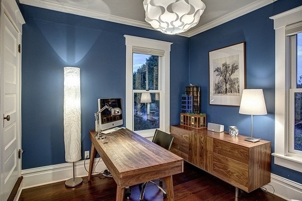 home-office-lighting-ideas-wall-lighting-overhead-lighting-wood-furniture