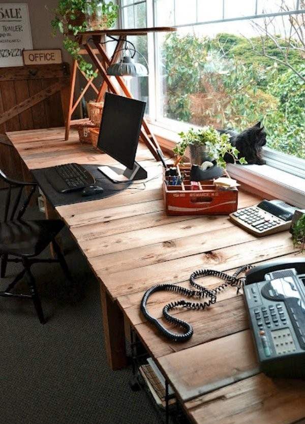 home-office-pallet-desk-upcycling-craft-ideas 