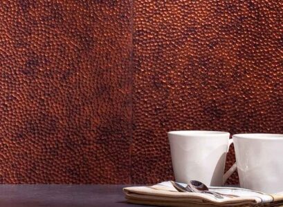 kitchen-backsplash-ideas-hammered-copper-backsplash-kitchen-decor-ideas