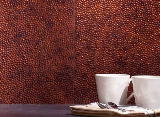 kitchen-backsplash-ideas-hammered-copper-backsplash-kitchen-decor-ideas