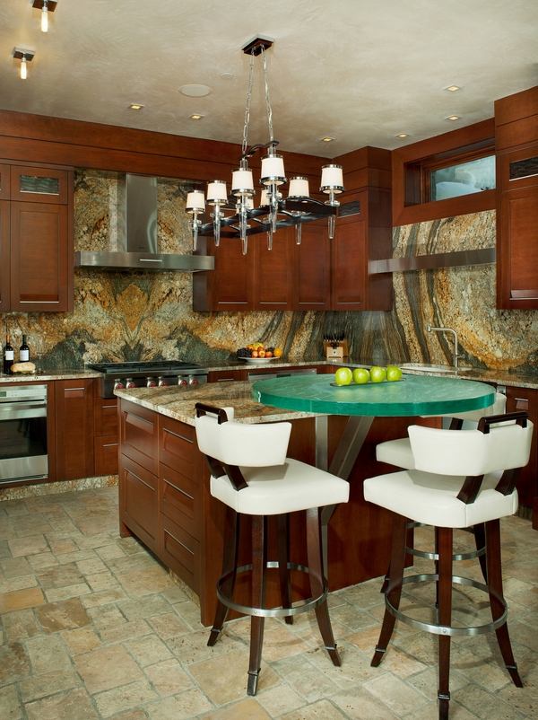 kitchen-decoration-ideas-wood-cabinets-spectacular-granite-slabs-backsplash