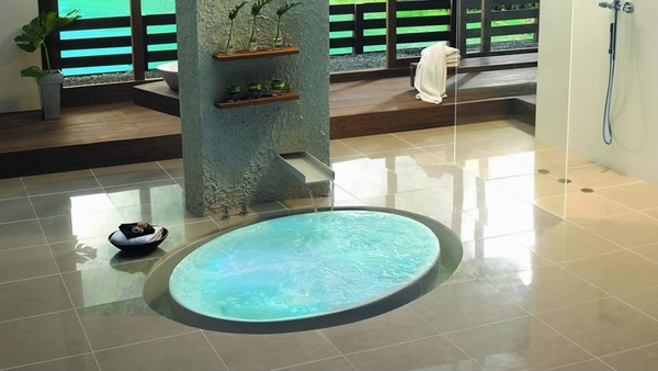 large bathtubs design in floor bathtubs 