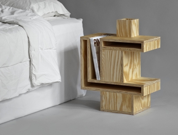 nightstand wood