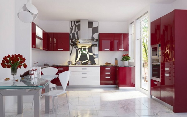 modular-red-kitchen-design-gloss-finish-kitchen-cabinets