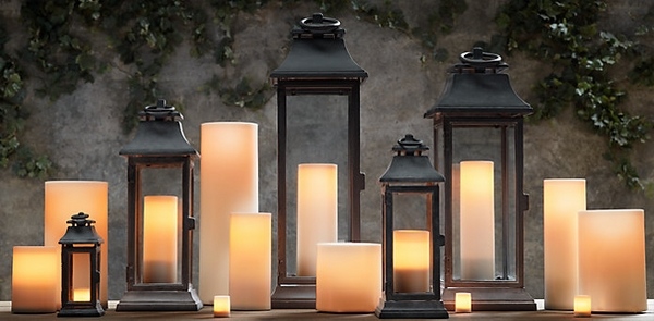 patio lighting lanterns candles entertainment lights