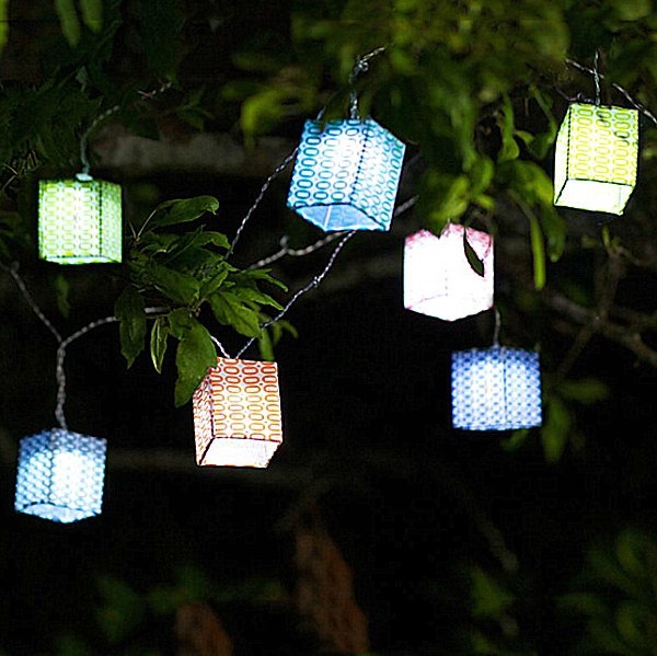 solar string lights backyard lighting garden lighting