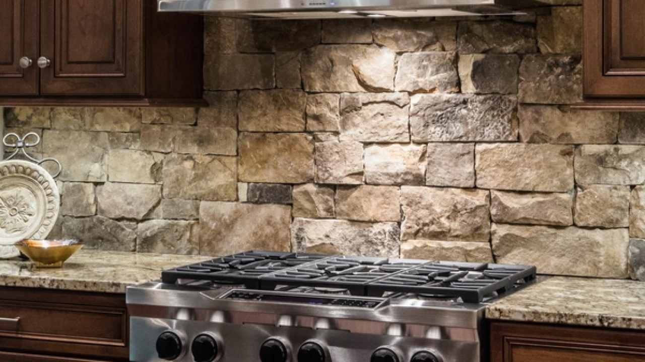 19 Stacked Stone Backsplashes For For Kitchens