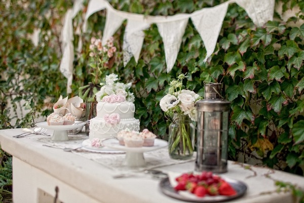 summer wedding shower ideas garden decoration 