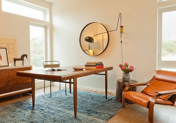 wall-lighting-modern-home-office-ideas-wooden-furniture