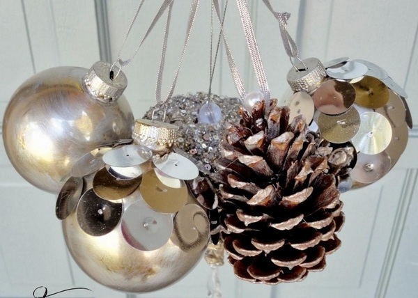  ornaments cones baubles creative craft ideas