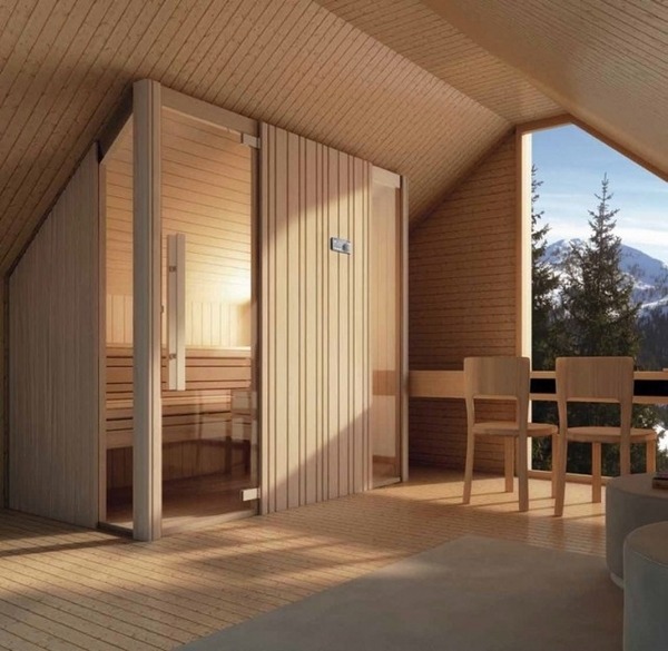 Finnish sauna custom attic ideas attic remodel ideas