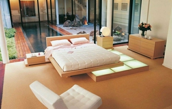 modern minimalist bedroom neutral colors
