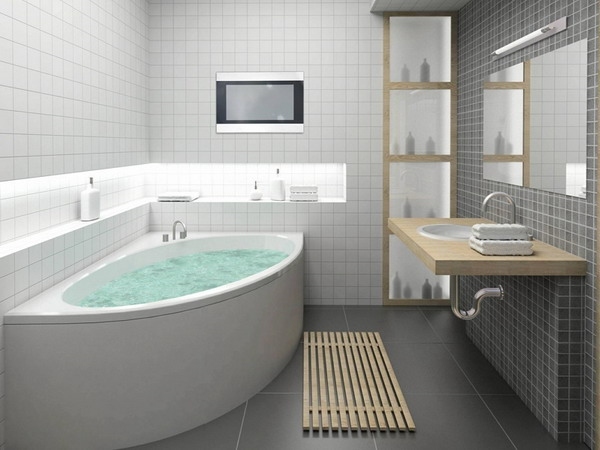 Modern bathroom jacuzzi tub ideas