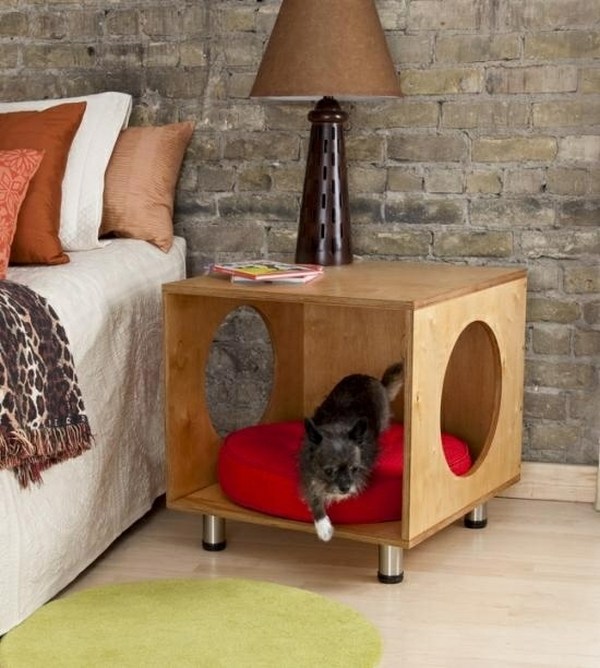 Nightstand pet couch creative design ideas